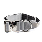 4cm Nylon BTactical Collar - Misty Grey