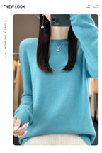100% Merino Wool Women’s Sweater – Soft Cashmere-Feel