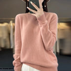 100% Merino Wool Women’s Sweater – Soft Cashmere-Feel