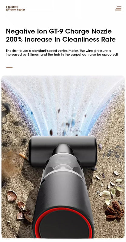 Portable Car Vacuum Cleaner Multifunctional Wireless Handheld Vacuum Cleaner High Suction Cleaning Mini Home Cleaning Car Home