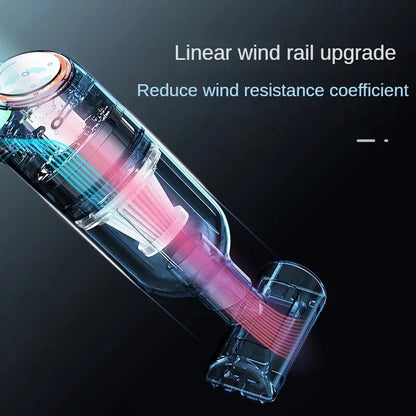 Wireless Handheld Car Vacuum Cleaner Portable 120W High Suction Power Dual Use for Home and Car Rechargeable Auto Cleaning Tool