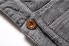 Men’s Corduroy Fleece-Lined Winter Jacket
