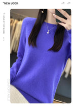 100% Merino Wool Women’s Sweater – Soft Cashmere-Feel
