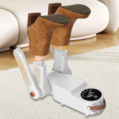 A82I-Deodorizer Shoe Dryer Boot Dryer Portable Electric Shoe Dryer Foldable Design Glove Dryer For Ski Boots, Boots