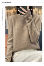 100% Merino Wool Women’s Sweater – Soft Cashmere-Feel