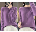 100% Merino Wool Women’s Sweater – Soft Cashmere-Feel