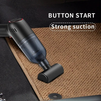 Wireless Handheld Car Vacuum Cleaner Portable 120W High Suction Power Dual Use for Home and Car Rechargeable Auto Cleaning Tool