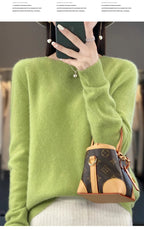 100% Merino Wool Women’s Sweater – Soft Cashmere-Feel