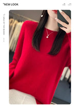 100% Merino Wool Women’s Sweater – Soft Cashmere-Feel