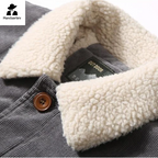 Men’s Corduroy Fleece-Lined Winter Jacket