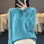 100% Merino Wool Women’s Sweater – Soft Cashmere-Feel
