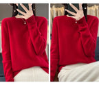 100% Merino Wool Women’s Sweater – Soft Cashmere-Feel