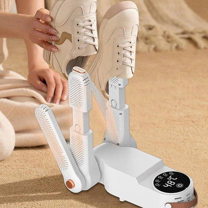 A82I-Deodorizer Shoe Dryer Boot Dryer Portable Electric Shoe Dryer Foldable Design Glove Dryer For Ski Boots, Boots