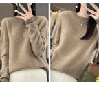 100% Merino Wool Women’s Sweater – Soft Cashmere-Feel