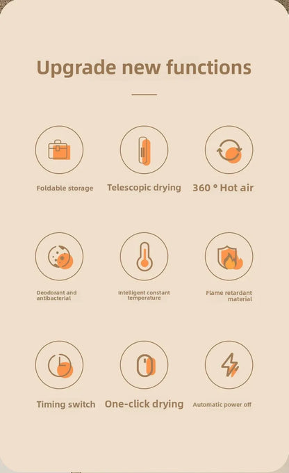 Smart Automatic Dryer Machine Adult Deodorant Antibacterial Home Use Shoe Drying Oven Warm Shoes Constant Temperature Dryer
