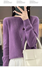 100% Merino Wool Women’s Sweater – Soft Cashmere-Feel