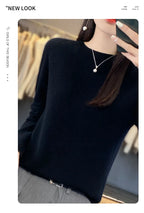 100% Merino Wool Women’s Sweater – Soft Cashmere-Feel