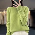 100% Merino Wool Women’s Sweater – Soft Cashmere-Feel