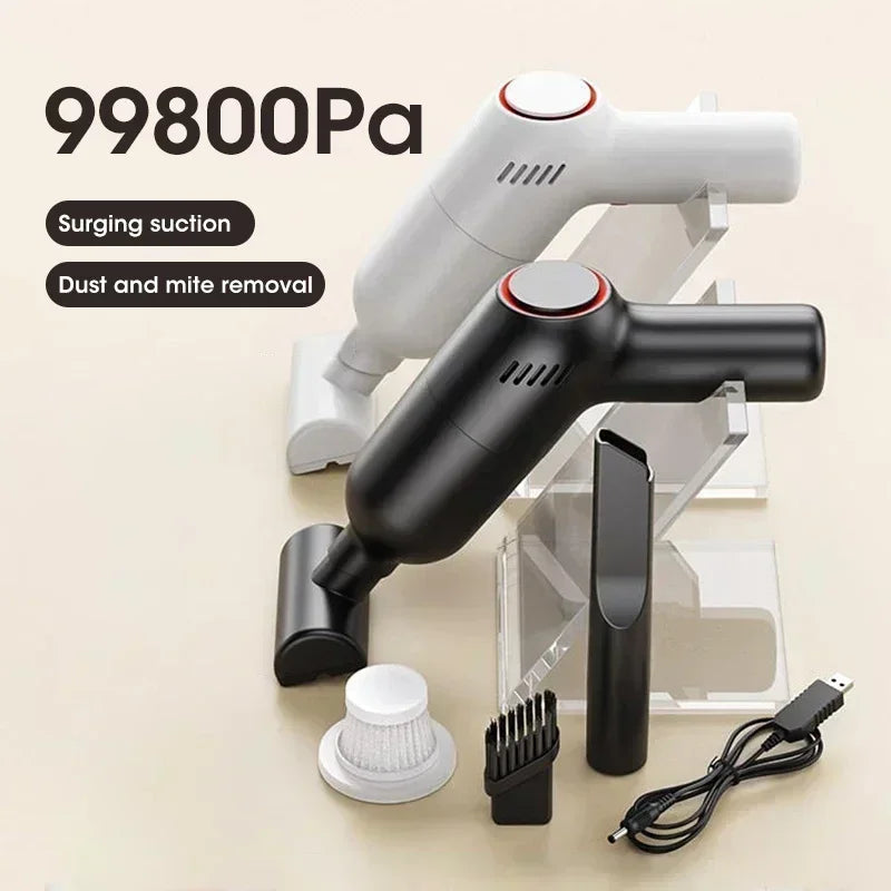 Portable Car Vacuum Cleaner Multifunctional Wireless Handheld Vacuum Cleaner High Suction Cleaning Mini Home Cleaning Car Home