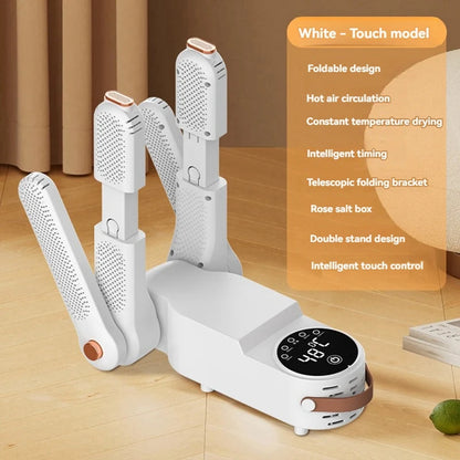 A82I-Deodorizer Shoe Dryer Boot Dryer Portable Electric Shoe Dryer Foldable Design Glove Dryer For Ski Boots, Boots