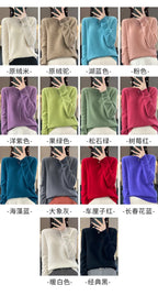 100% Merino Wool Women’s Sweater – Soft Cashmere-Feel