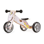 2-in-1 Wooden Balance Bike & Trike for Kids