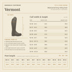Vermont Storm Waterproof Long Riding Boots - Black