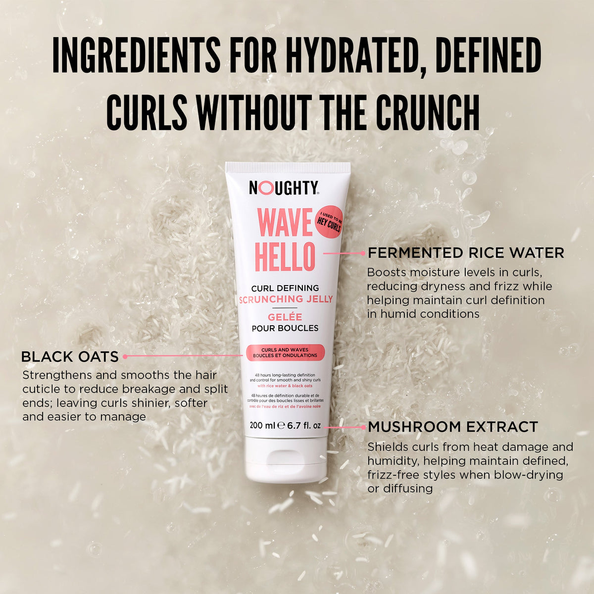 Hey Curl Scrunching Jelly - 200ml