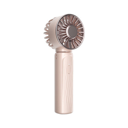 Turbos Chilled Ice Sensation Cold Fan Super Mini Turbos Speed Fan USB Powered Digital Display For Outdoor Camping Travel