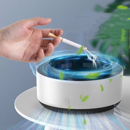 Smoke Removal Air Purification Ashtray Anion Purification Practical Automatic Purifier Ashtray Portable Gadgets For Car Ashtray - 𝓢𝓱𝓸𝓹𝓵𝓮𝓬𝔂