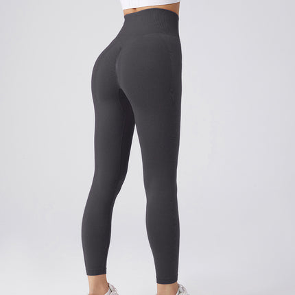 Seamless Leggings Yoga Pants Tummy Control Workout Running Yoga Leggings For Women - 𝓢𝓱𝓸𝓹𝓵𝓮𝓬𝔂