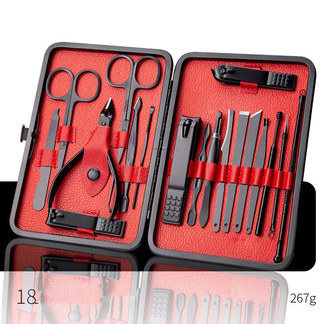 Professional Scissors Nail Clippers Set Ear Spoon Dead Skin Pliers Nail Cutting Pliers Pedicure Knife Nail Groove Trimmers - 𝓢𝓱𝓸𝓹𝓵𝓮𝓬𝔂