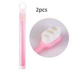 2pcs Wavy pink