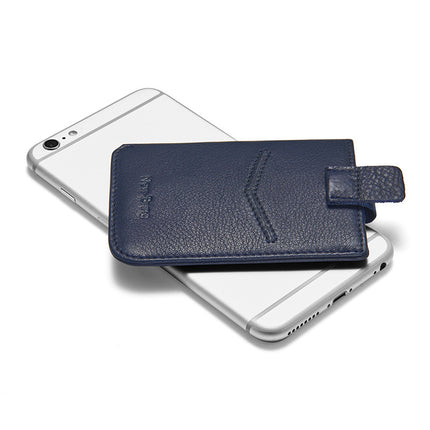 Genuine Leather Wallet Men's Card Holder Thin Cowhide - 𝓢𝓱𝓸𝓹𝓵𝓮𝓬𝔂