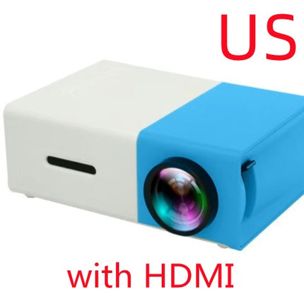 Portable Projector 3D Hd Led Home Theater Cinema HDMI-compatible Usb Audio Projector Yg300 Mini Projector - 𝓢𝓱𝓸𝓹𝓵𝓮𝓬𝔂
