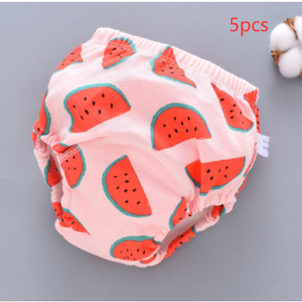 Baby Training Pants Washable 6-layer Gauze Diaper Cover - 𝓢𝓱𝓸𝓹𝓵𝓮𝓬𝔂