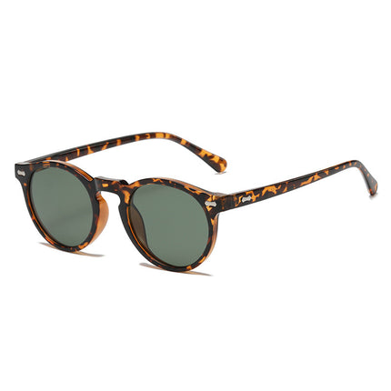 Literary retro round Japanese and Korean fashionable rice nail sunglasses - 𝓢𝓱𝓸𝓹𝓵𝓮𝓬𝔂