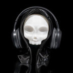 3D Printed Grinning Reaper Headphone Stand – Skull Desk Organizer