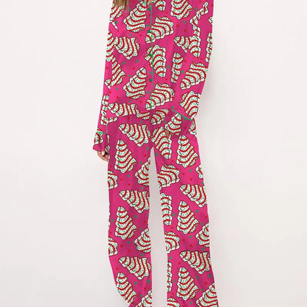 Casual Plus Size Temperament Christmas Tree Printing Suit - 𝓢𝓱𝓸𝓹𝓵𝓮𝓬𝔂
