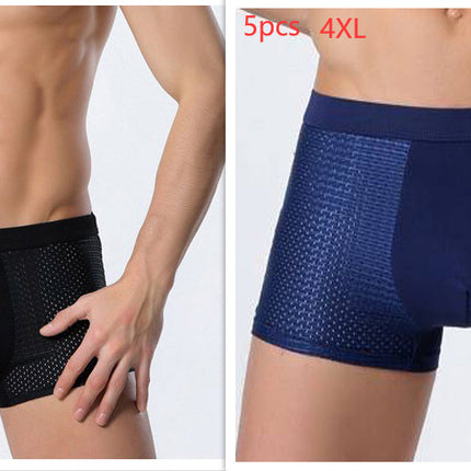 Ice silk men's underwear mesh boxer - 𝓢𝓱𝓸𝓹𝓵𝓮𝓬𝔂
