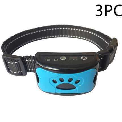 Dog Training Collar Waterproof Electric Pet Remote Control Rechargeable Dogs Trainer Bark Arrester With Shock Vibration Sound - 𝓢𝓱𝓸𝓹𝓵𝓮𝓬𝔂