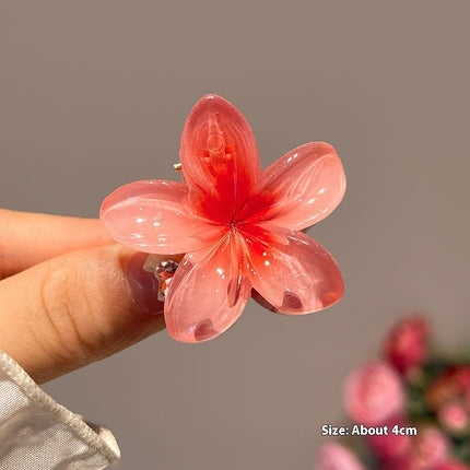 High Sense Plumeria Rubra Seaside Holiday Barrettes - 𝓢𝓱𝓸𝓹𝓵𝓮𝓬𝔂