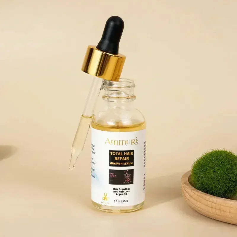 Biotin Shampoo & Hair Serum Set for Thinning-Looking Hair | Ammuri