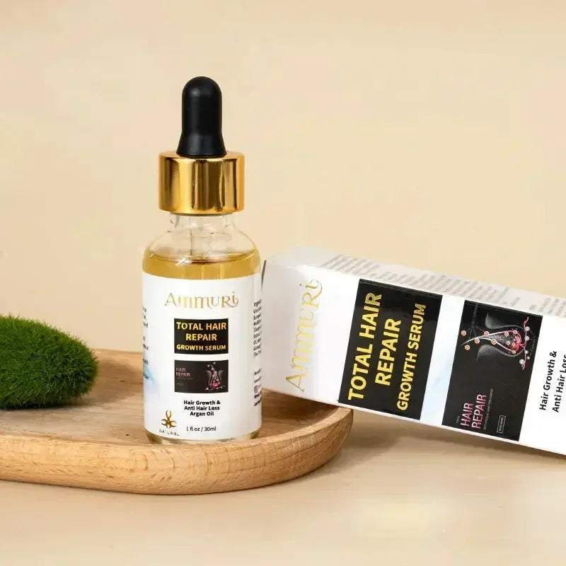 Biotin Shampoo & Hair Serum Set for Thinning-Looking Hair | Ammuri
