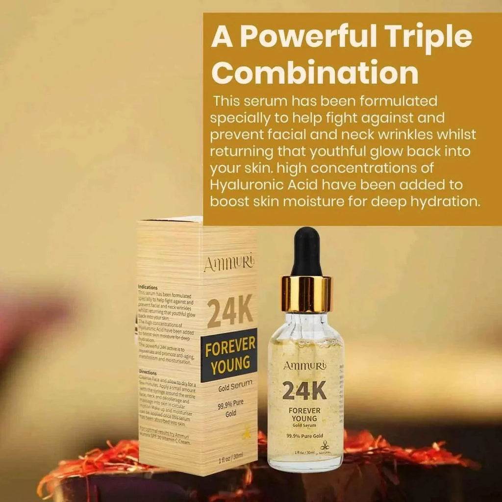 24K Gold Face Serum | Ammuri