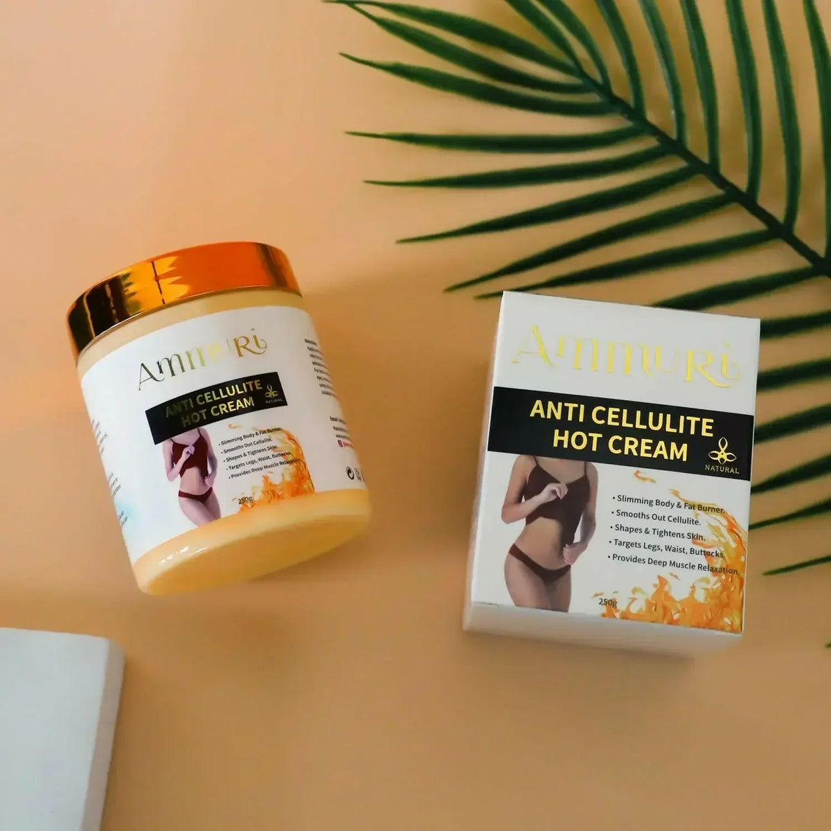 Toning & Firming Body Cream for Smoother-Looking Skin (250g) | Ammuri