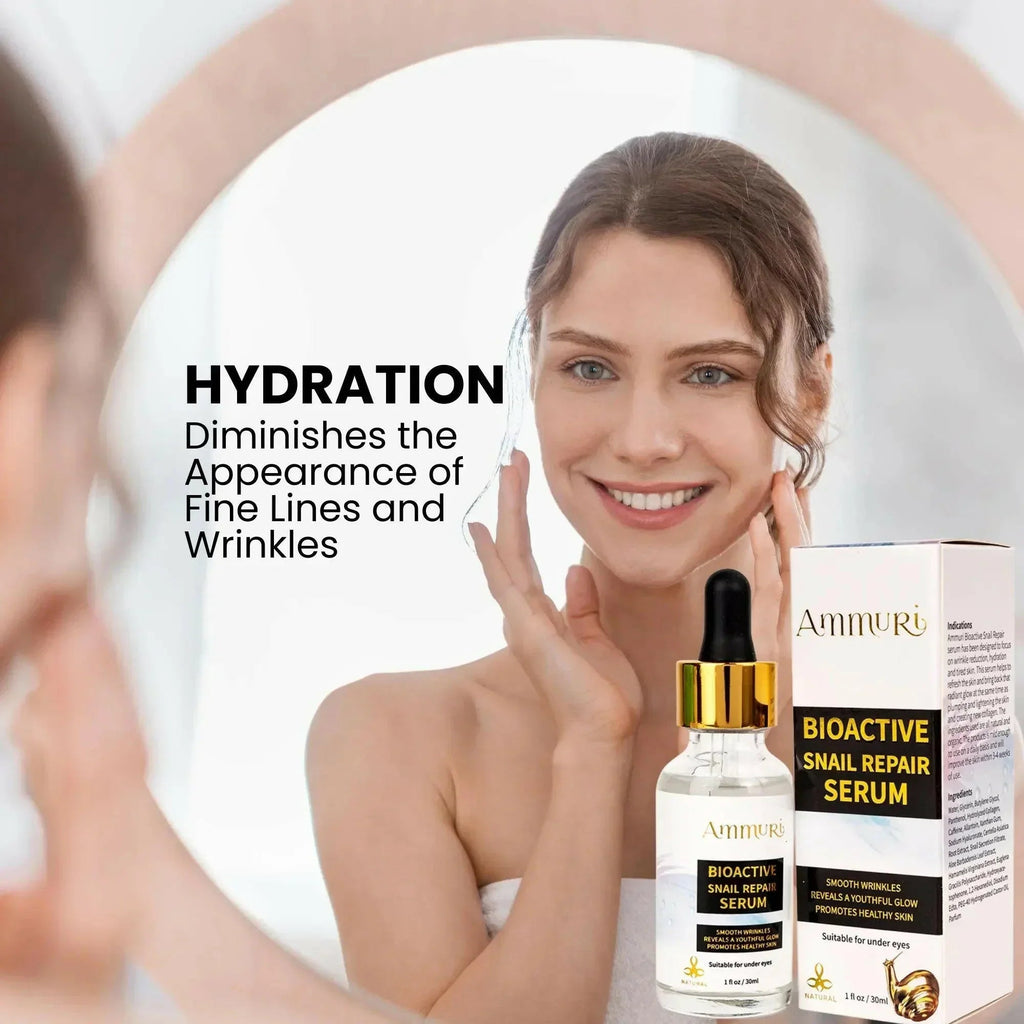 Bioactive Snail Hydrating Face Serum 30ml | Ammuri