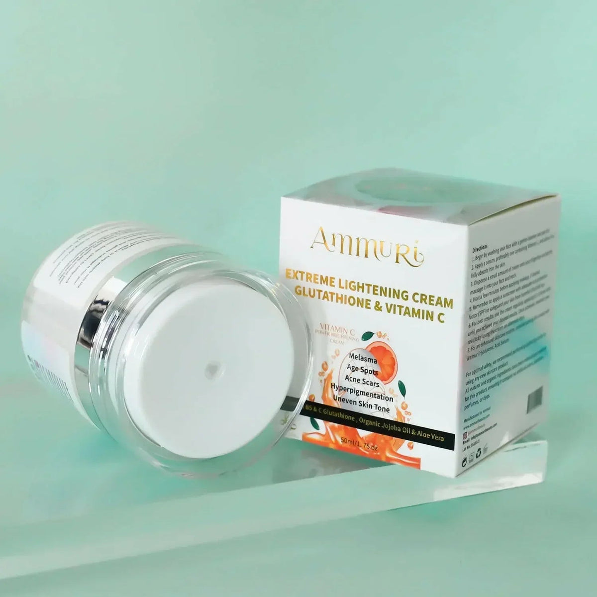 Brightening Moisturiser for Face & Body (50g) | Ammuri