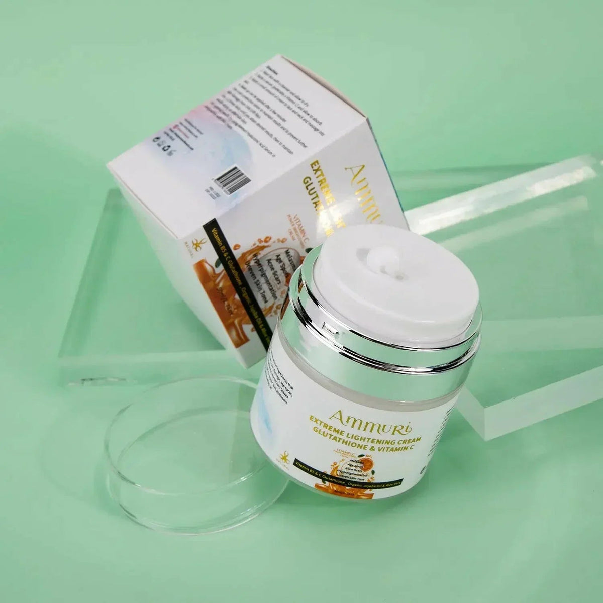 Brightening Moisturiser for Face & Body (50g) | Ammuri