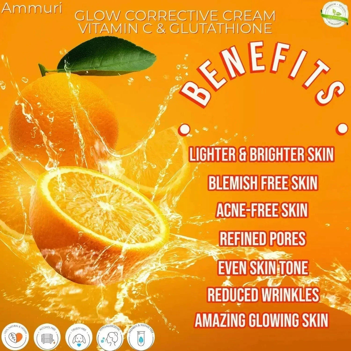 Brightening Moisturiser for Face & Body (50g) | Ammuri